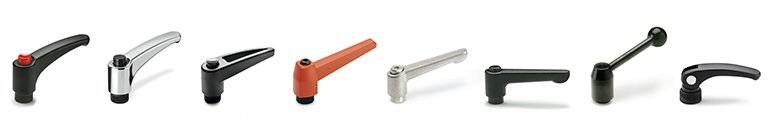 Clamping handles | Adjustable handles | Lever handles