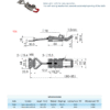 Heavy Duty Adjustable Toggle Latch | T06
