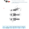 Adjustable Safety Toggle Latch | T07