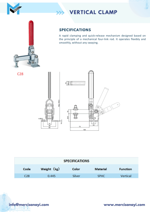 Vertical Clamp | C28