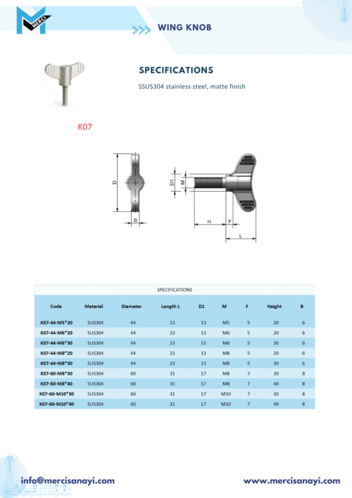 Wing Knob | K07