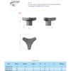 Triangular Knob | K10