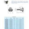 Three Star Bolt Knob | K22