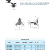 Three-Arm Nut Knob | K25