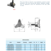 Three-Arm Bolt Knob | K26