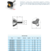 Three Star Bolt Knob | K29