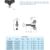 Double Wing Bolt Knob | K31
