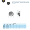 Ripple Nut Knob | K34