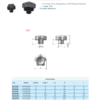 Five Star Nut Knob | K36