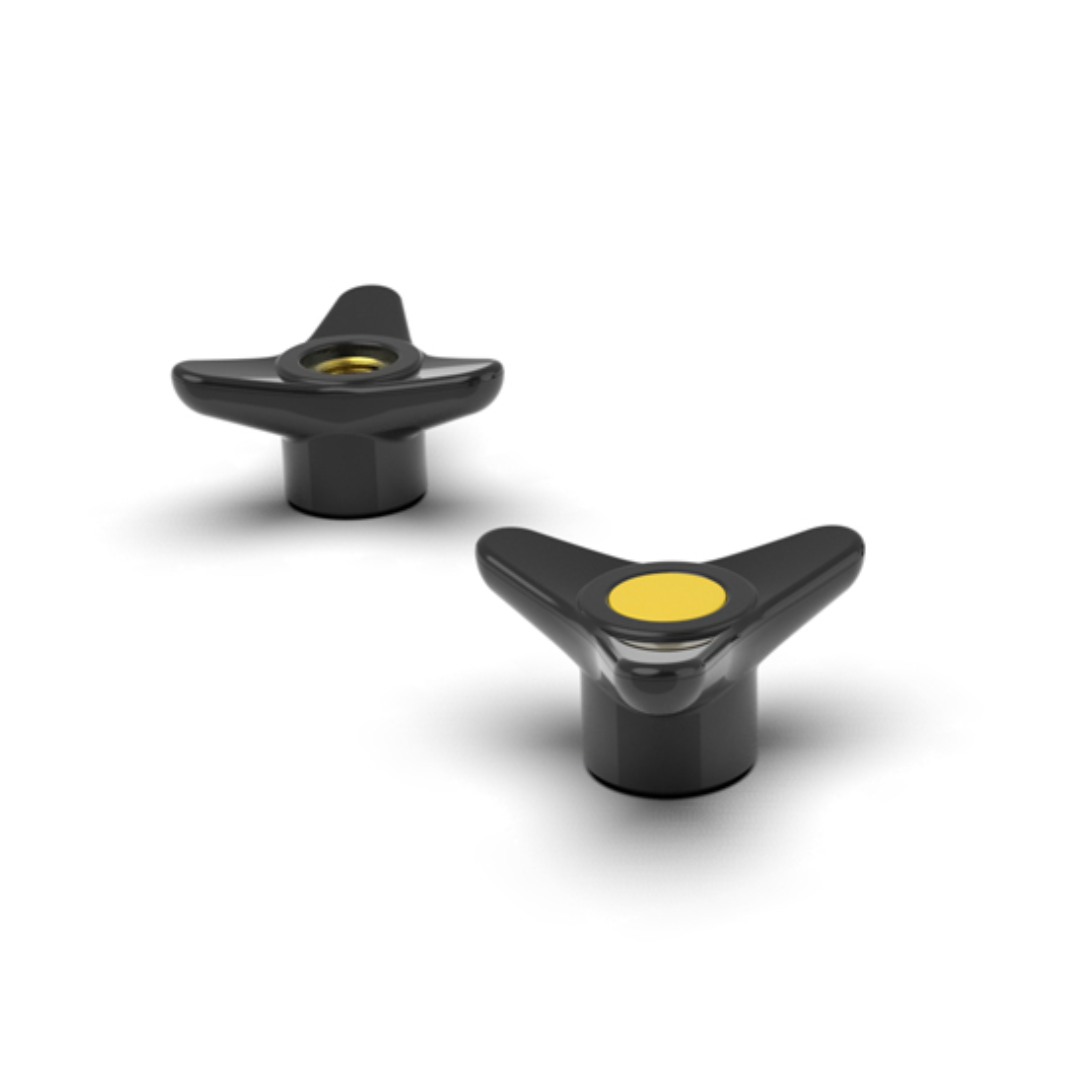 Three-Arm Nut Knob | K25