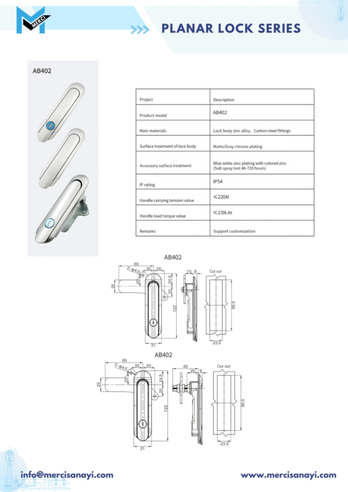 Planar Lock Series | AB402