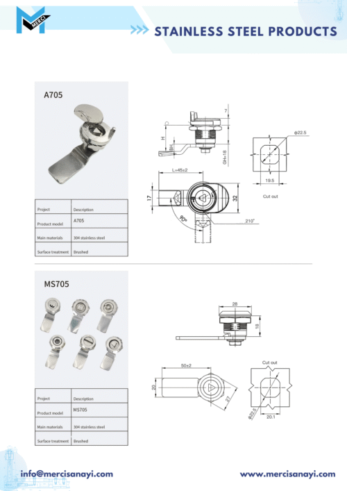 Stainless Steel Products | A705, MS705