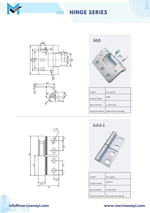 Hinge Series | GGD, GJL5-1