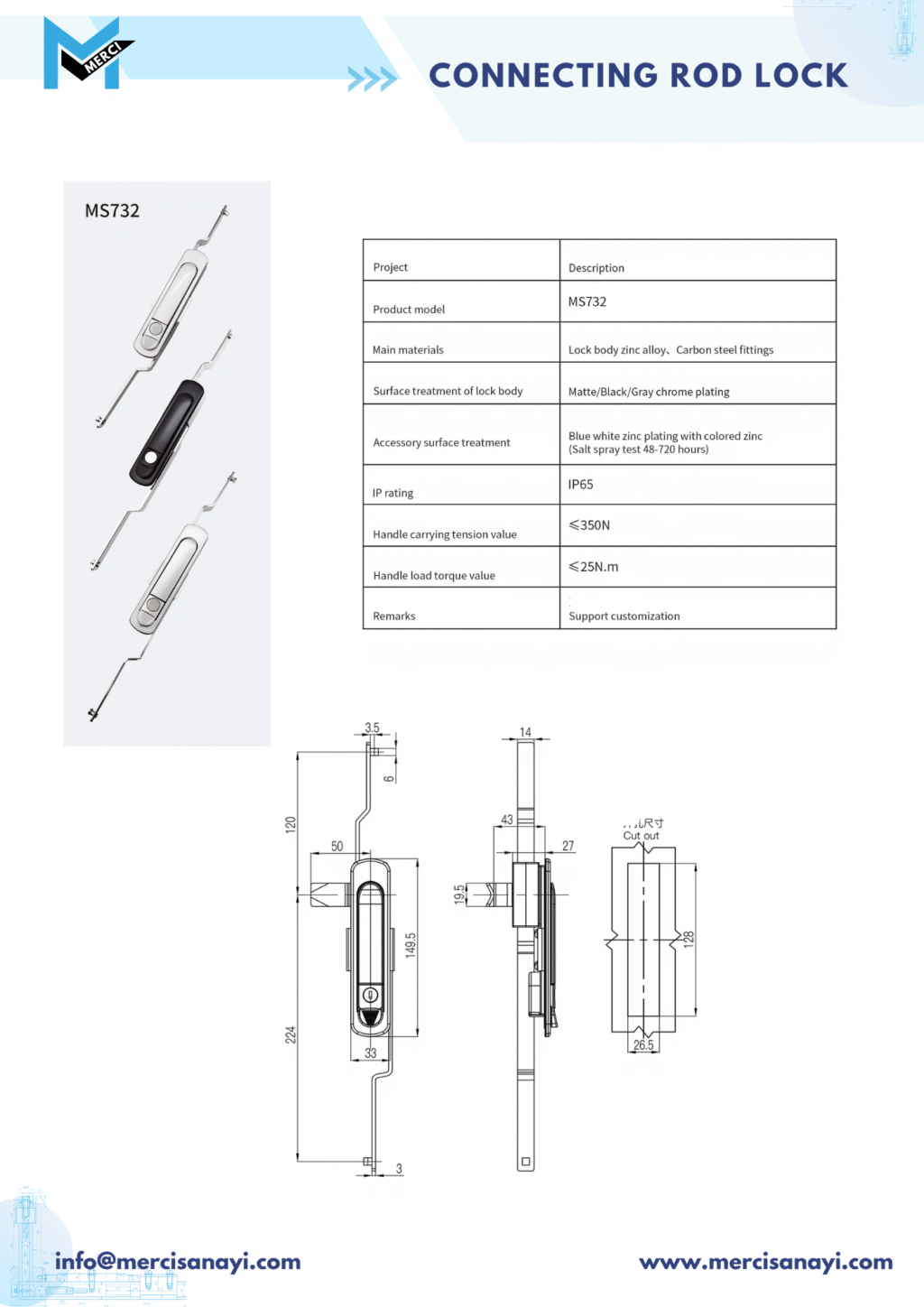 Connecting Rod Lock | MS732