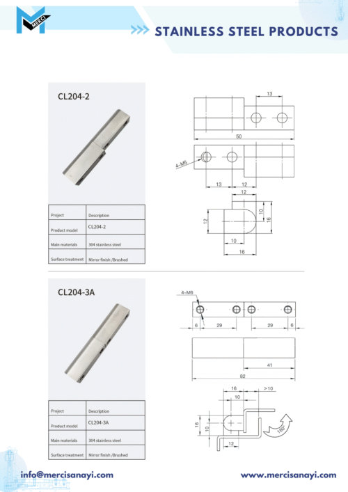 Stainless Steel Products | CL2045-38