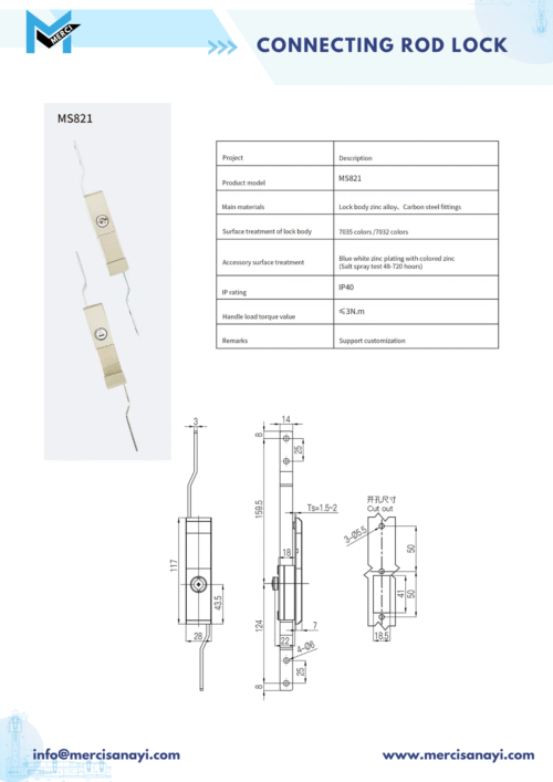 Connecting Rod Lock | MS821
