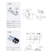 Hinge Series | CL206, CL208