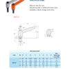 Shop Standard Clamping Lever | MCCLD - merci sanayi
