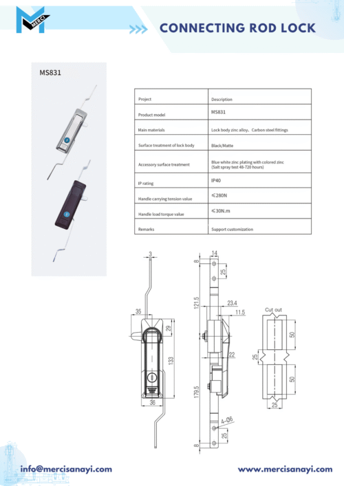 Connecting Rod Lock | MS831