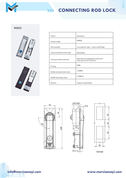 Connecting Rod Lock | MS831