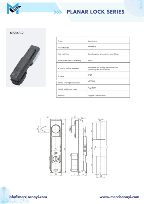 Planar Lock Series | MS848-2