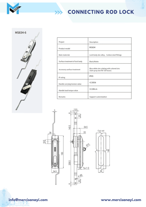 Connecting Rod Lock | MS834-6