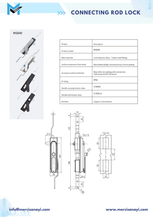 Connecting Rod Lock | MS840