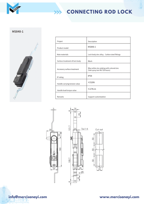 Connecting Rod Lock | MS848-1