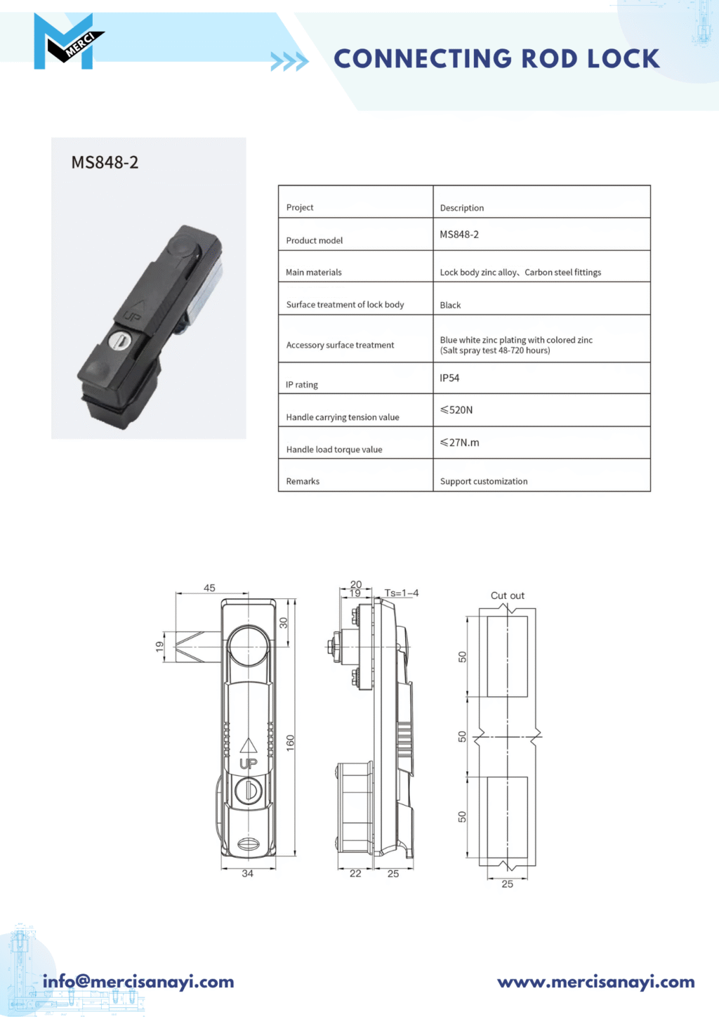 Connecting Rod Lock | MS848-2