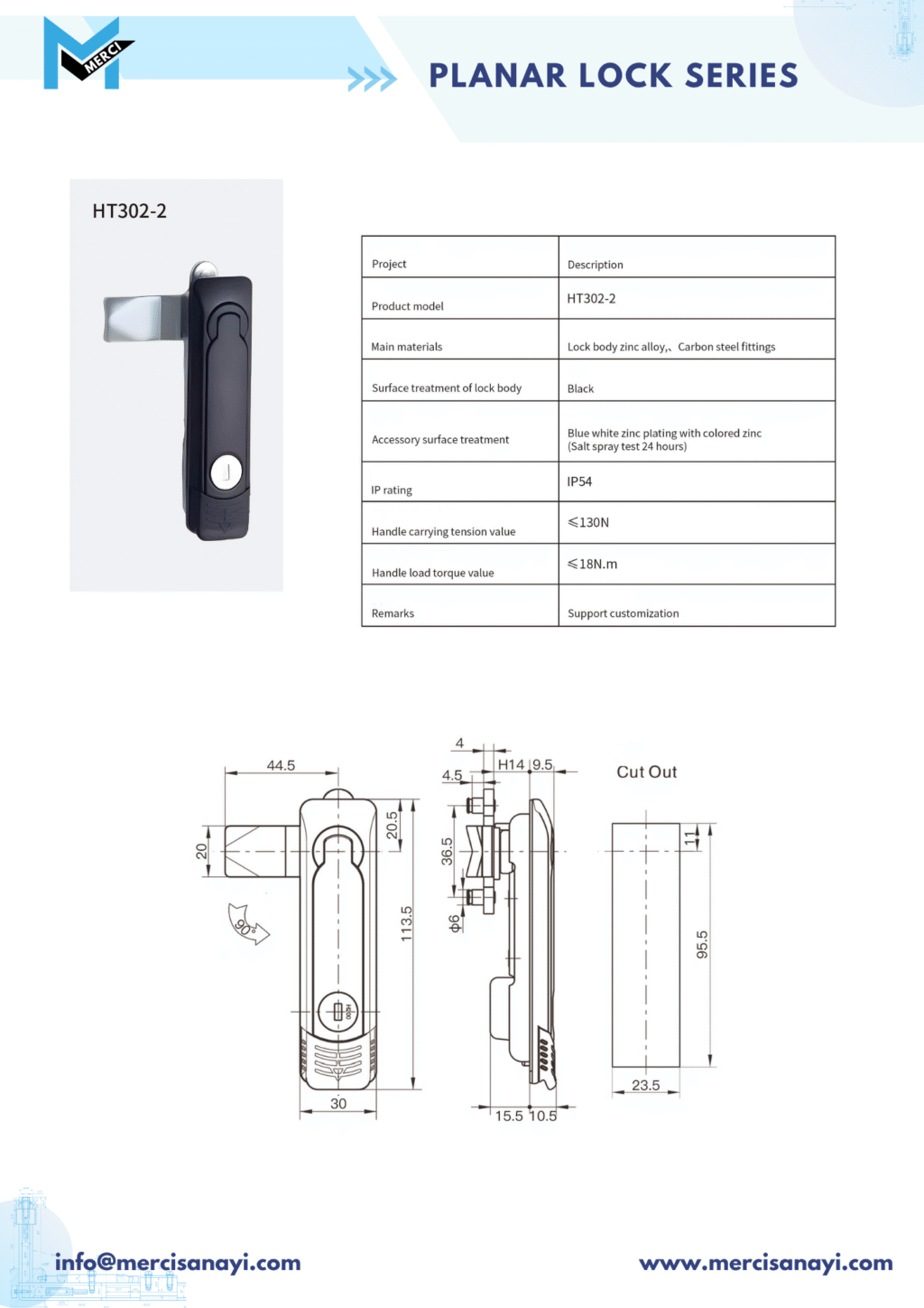 Planar Lock Series | HT302-2