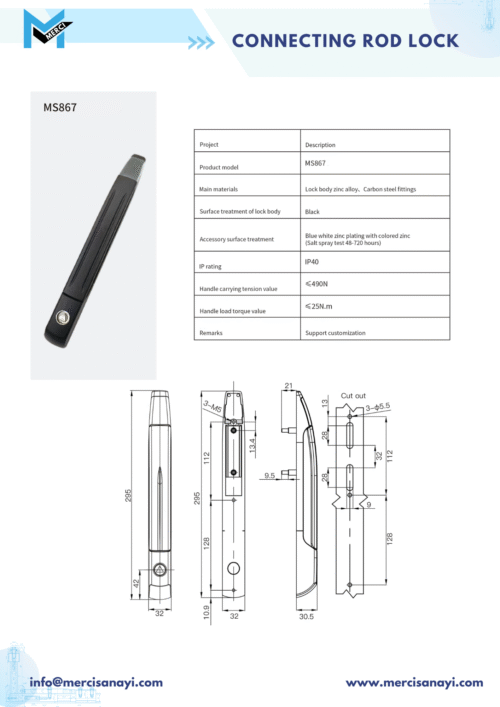 Connecting Rod Lock | MS867