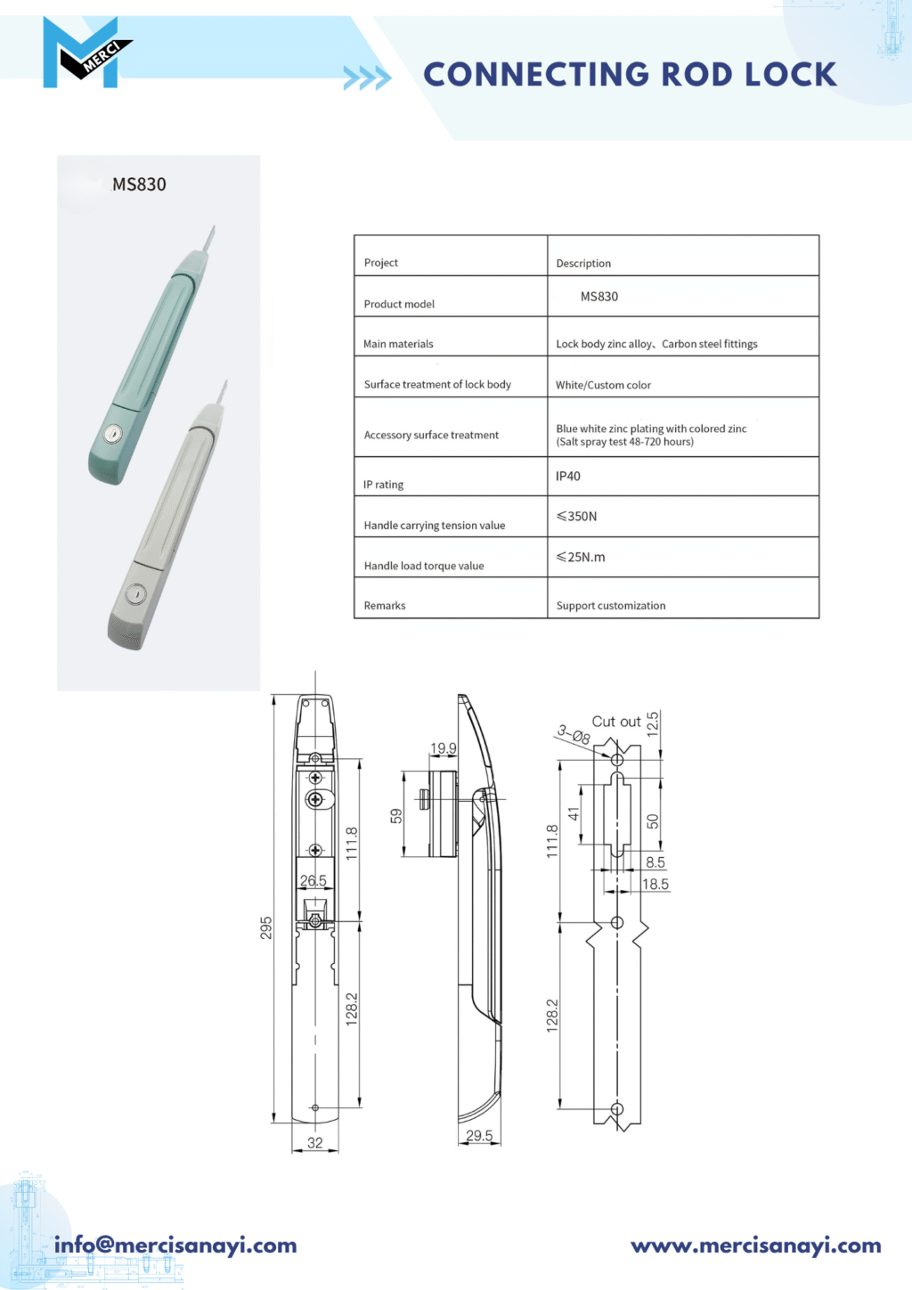 Connecting Rod Lock | MS830