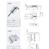 Hinge Series | CL263, CL266
