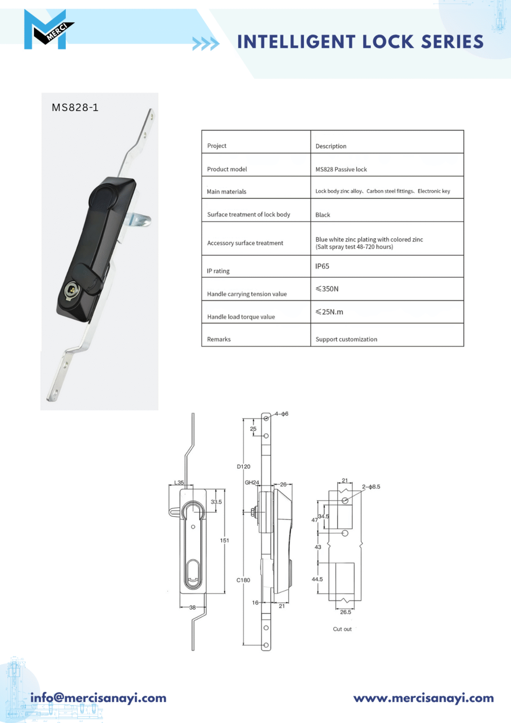 Intelligent Lock Series | MS828-1