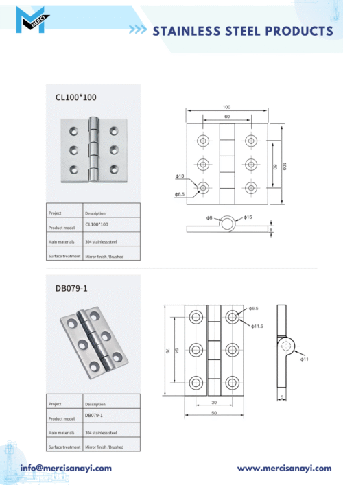 Stainless Steel Products | CL100*100, DB079-1