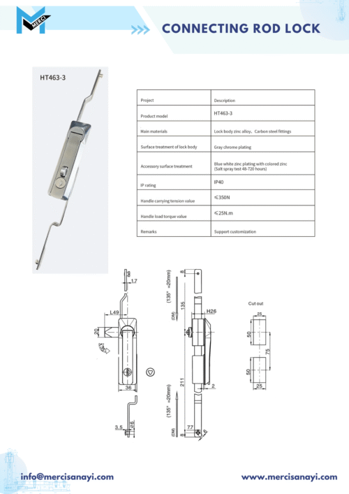 Connecting Rod Lock | HT-463-3