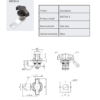 Cylinder Lock Series | MS714-3