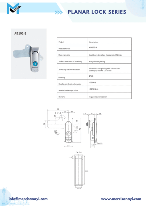 Connecting Rod Lock | AB102-3