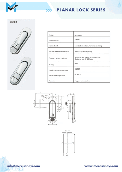Planar Lock Series | AB303