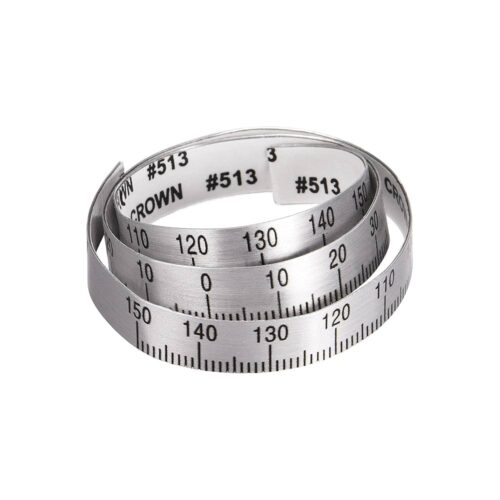 Stainless Steel Ruler Adhesive Metric Scale with Adhesive Self-Adhesive Ruler Strip Sticker Mechanical Wear Table Saw Ruler stainless steel sticky tape