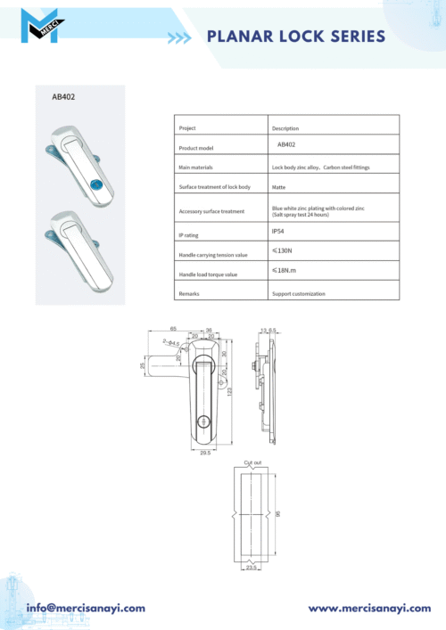 Planar Lock Series | AB402