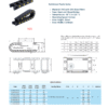 CABLE DRAG CHAIN H35