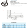 Three Spoke Handwheel | W14