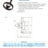 Two Spoke Handwheel with Gravity Position Indicator | W16