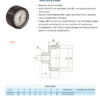 Knurled Knob with Indicator | W18