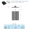 Adjustable Torque Hinge | X104