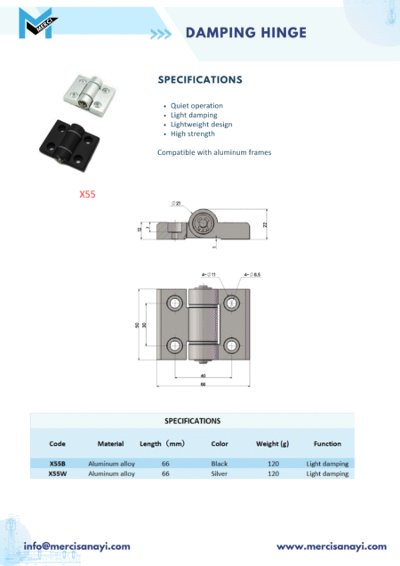 Damping Hinge | X55