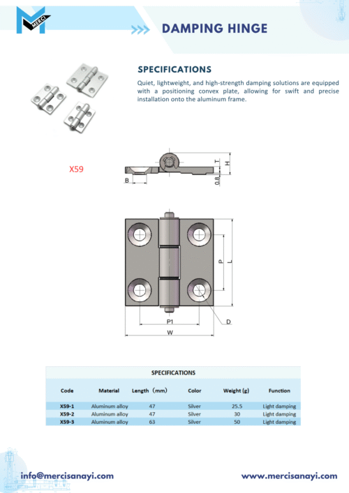 Damping Hinge | X59