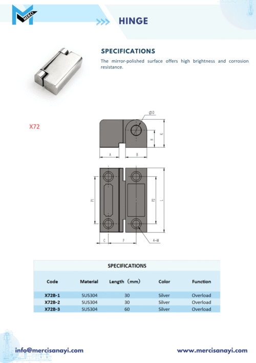 Hinge | X72
