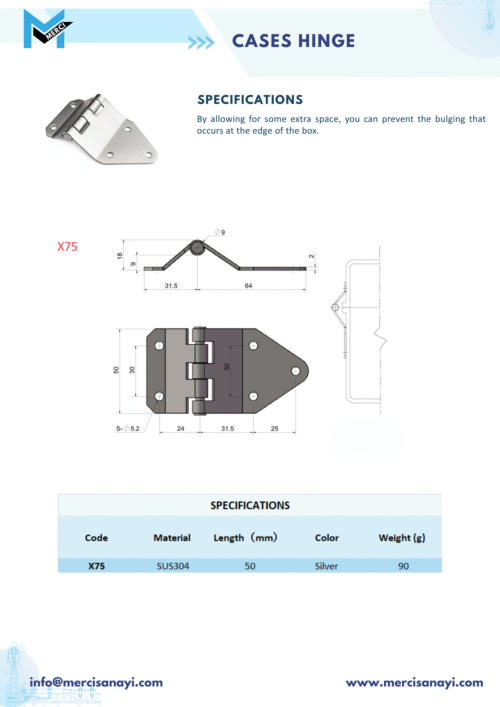 Cases Hinge | X75